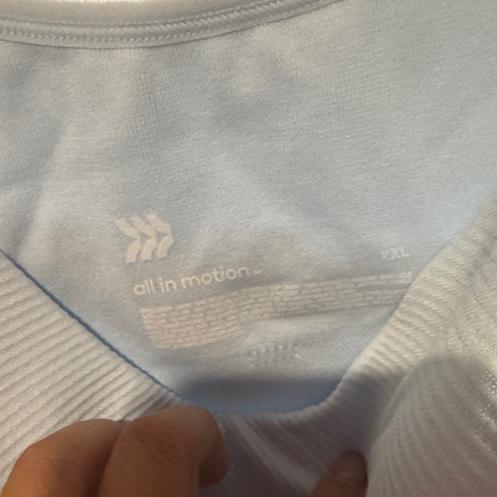 Size Small All in Motion Light Blue Sports Bra - Picture 5 of 5